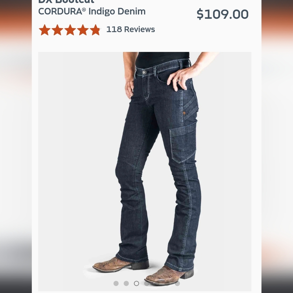 DX Bootcut CORDURA Indigo Denim
